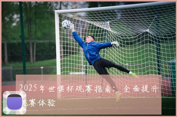 2025年世俱杯观赛指南：全面提升观赛体验